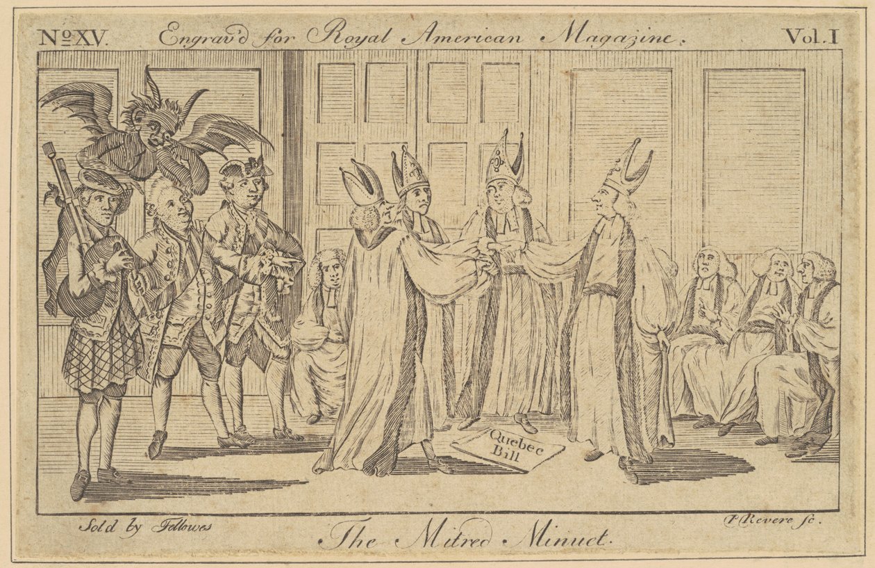 Mitred Minuet by Paul Revere