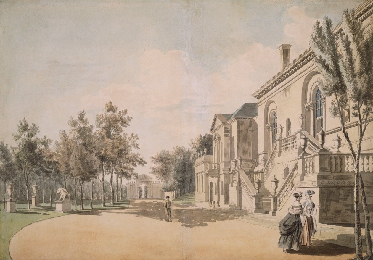 Chiswick Evi, 1766-1768 by Paul Sandby
