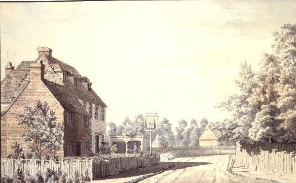 Bir Köy Barının Dışındaki Figürler by Paul Sandby