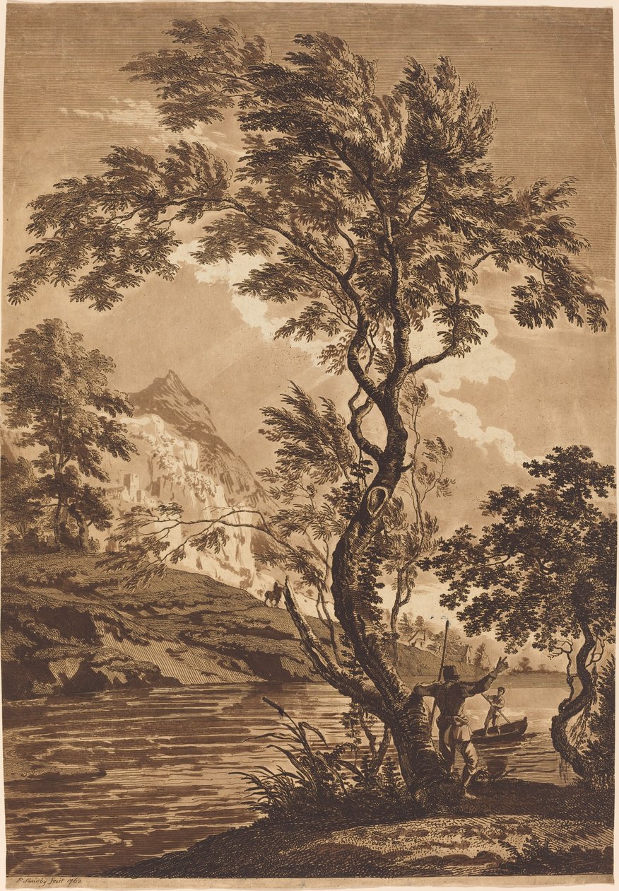 İtalyan Manzarası by Paul Sandby