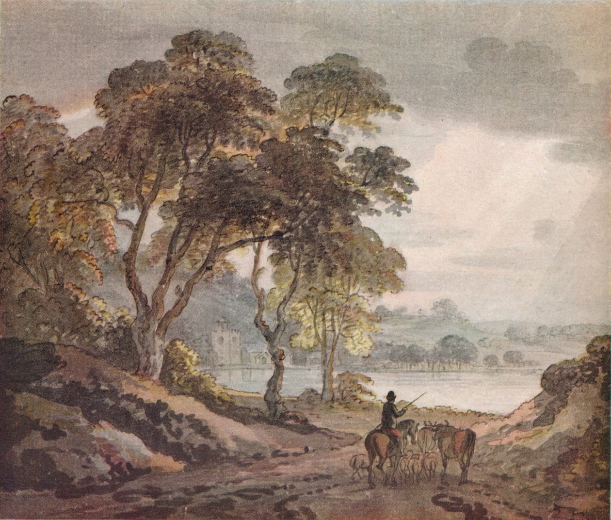 Manzara, c1780 by Paul Sandby