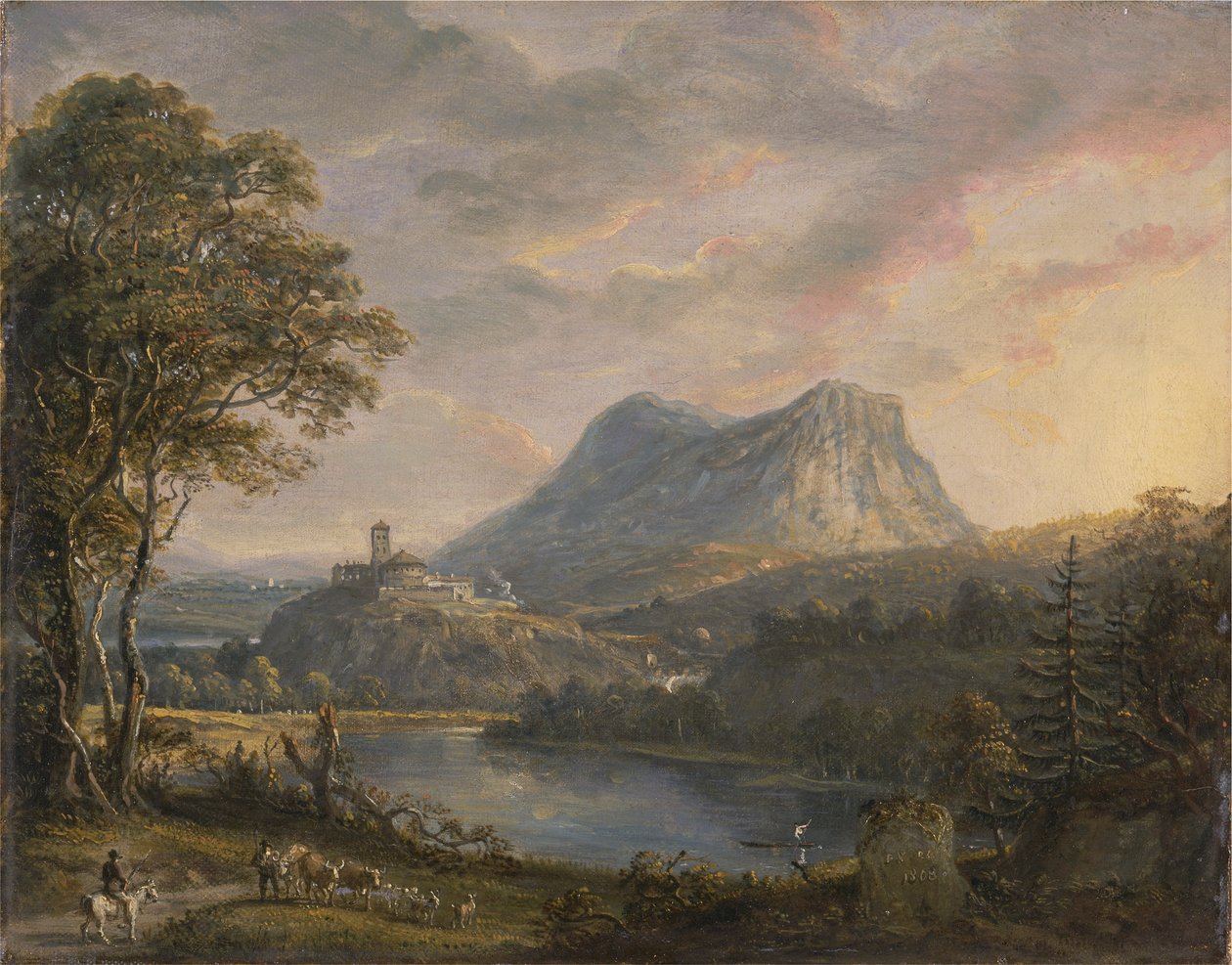 Göl Manzarası by Paul Sandby