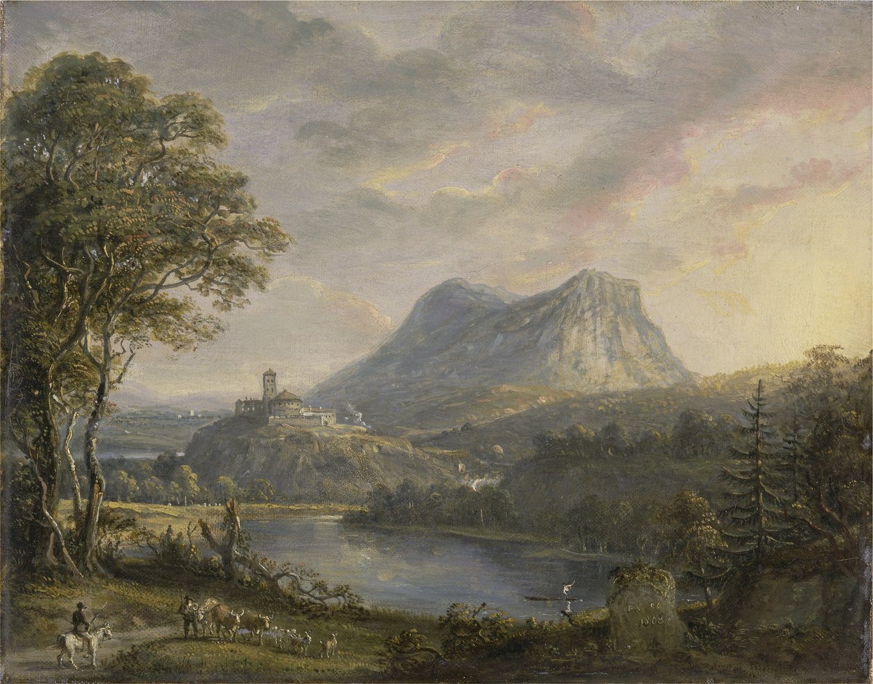 Göl Manzarası by Paul Sandby