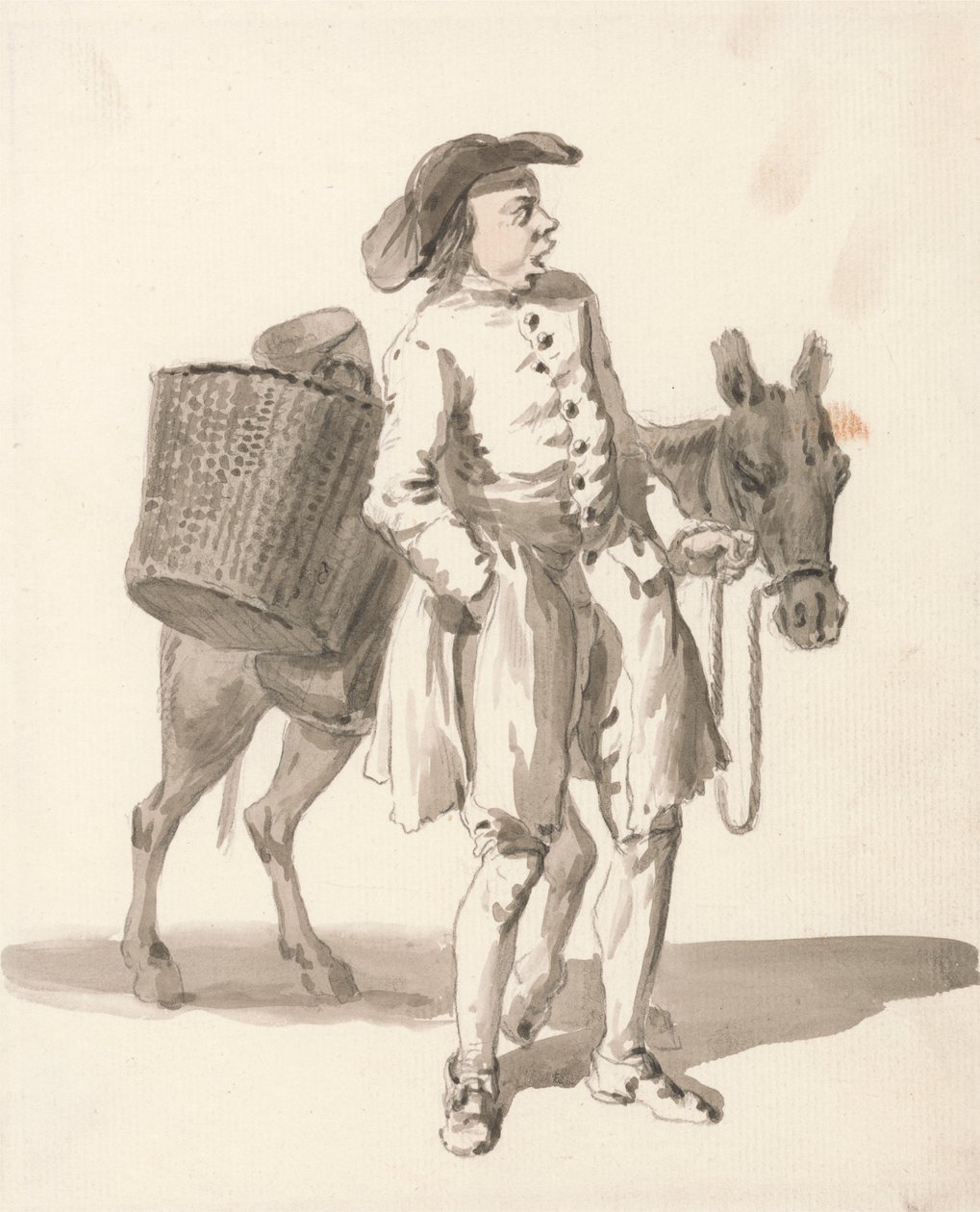 Londra Ağlıyor: Eşekli Çocuk by Paul Sandby