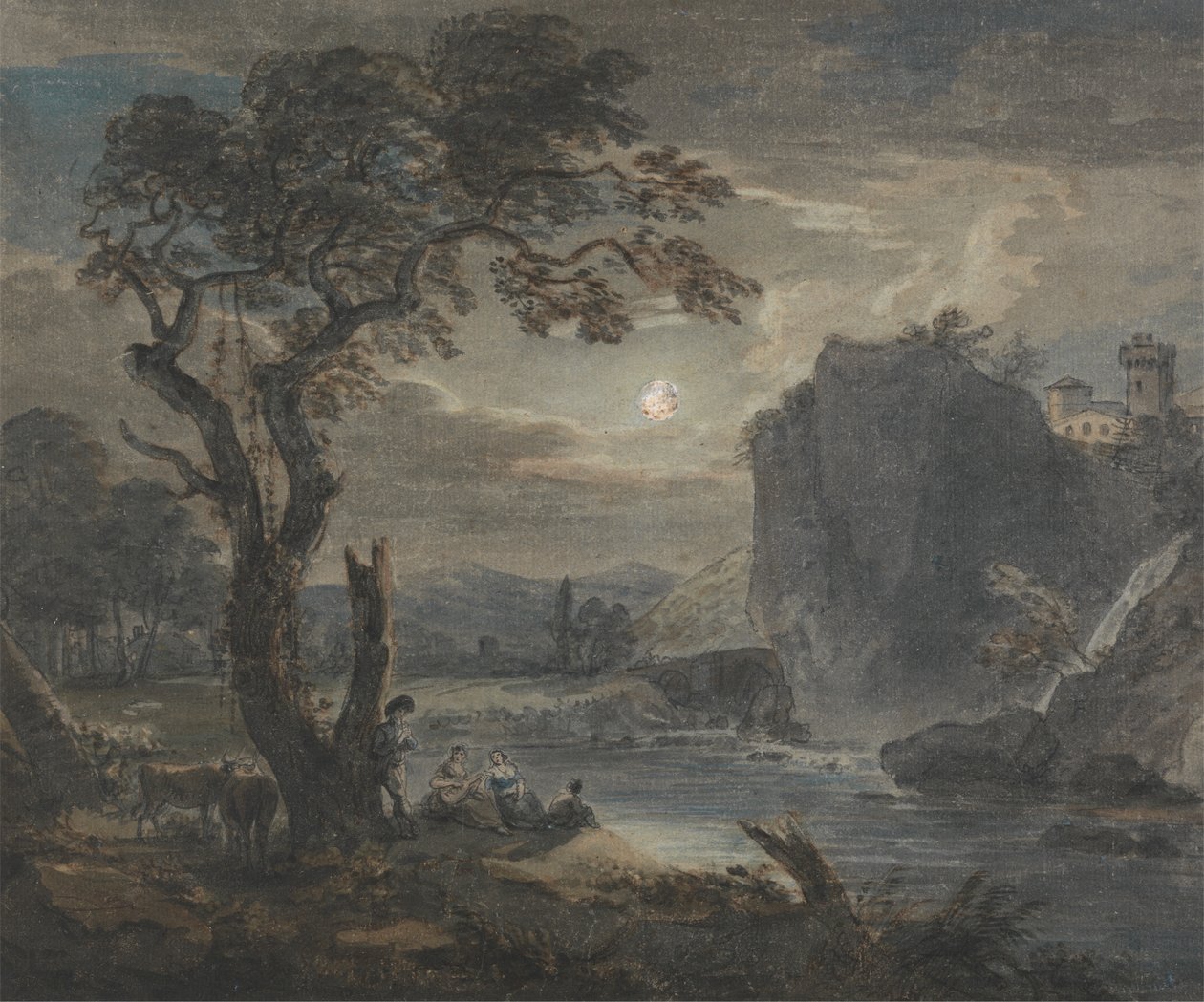 Ay Işığına Göre Müzik by Paul Sandby