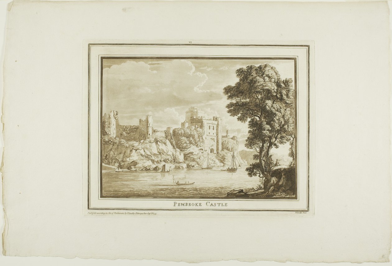 Pembroke Kalesi, Aquatinta