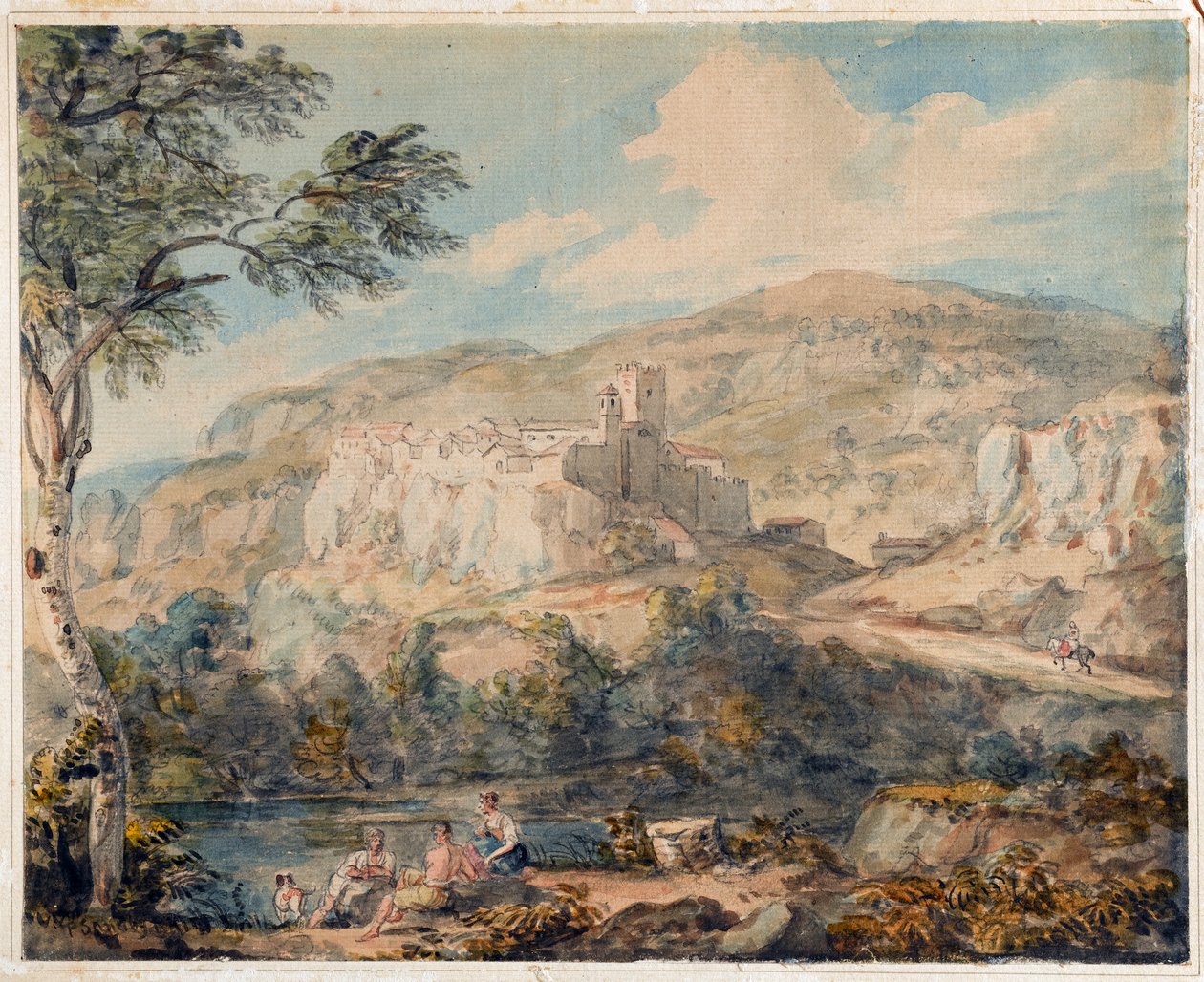 Nehir Manzarası by Paul Sandby