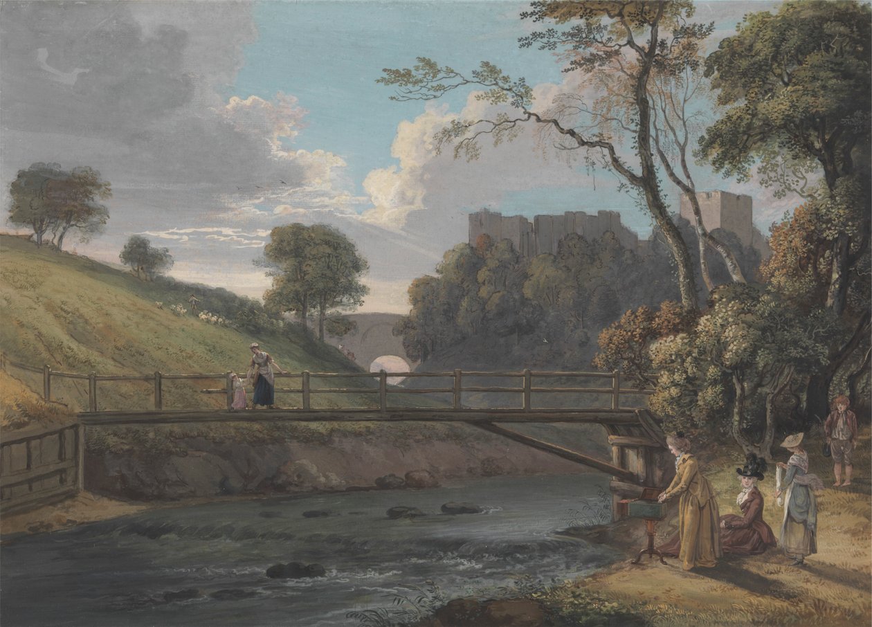 Roslin Kalesi, Midlothian by Paul Sandby