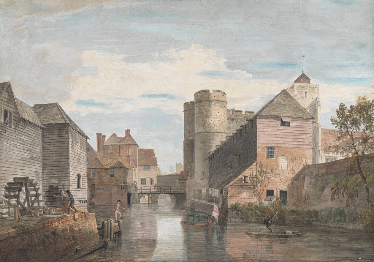 Westgate, Canterbury by Paul Sandby