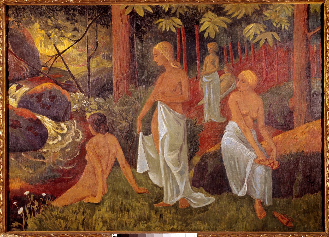 Yıkananlar Tablosu Paul Serusier (1863-1927) 1908 Paris, Belediye Modern Sanat Müzesi by Paul Sérusier