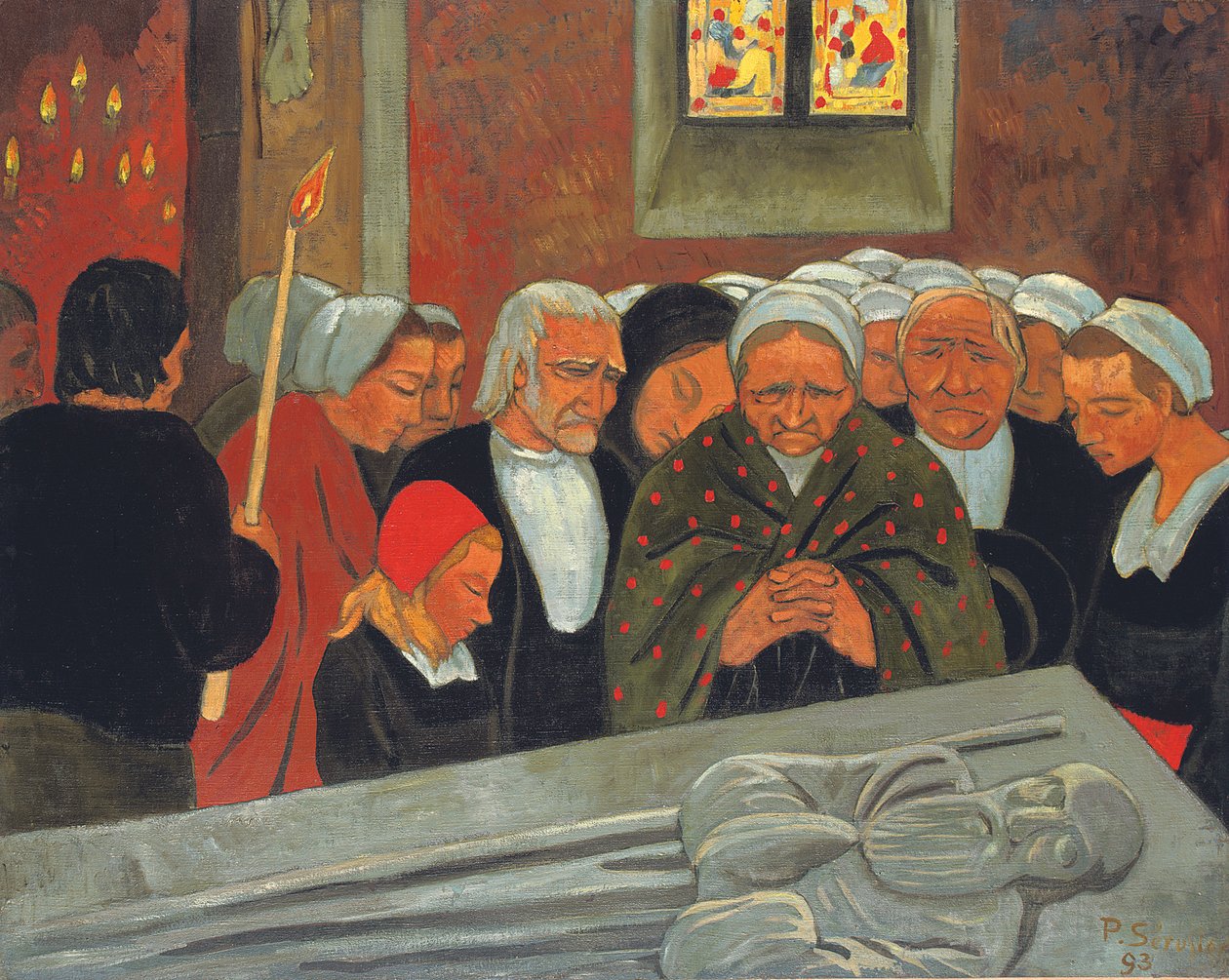 Aziz Herbot veya Pardon için dua by Paul Sérusier