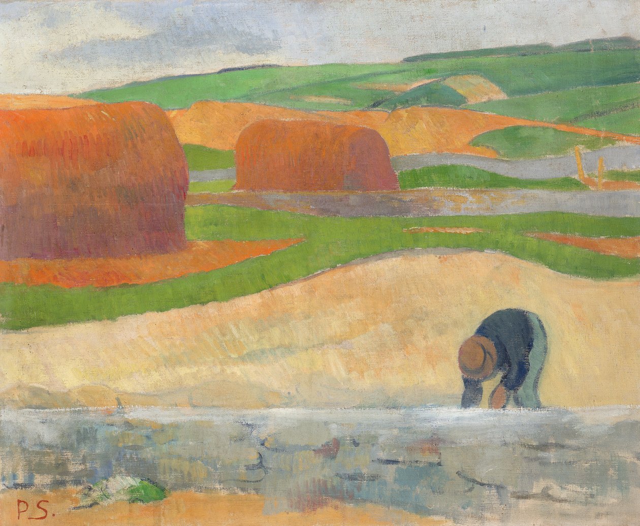 Yosun Toplayıcı by Paul Sérusier