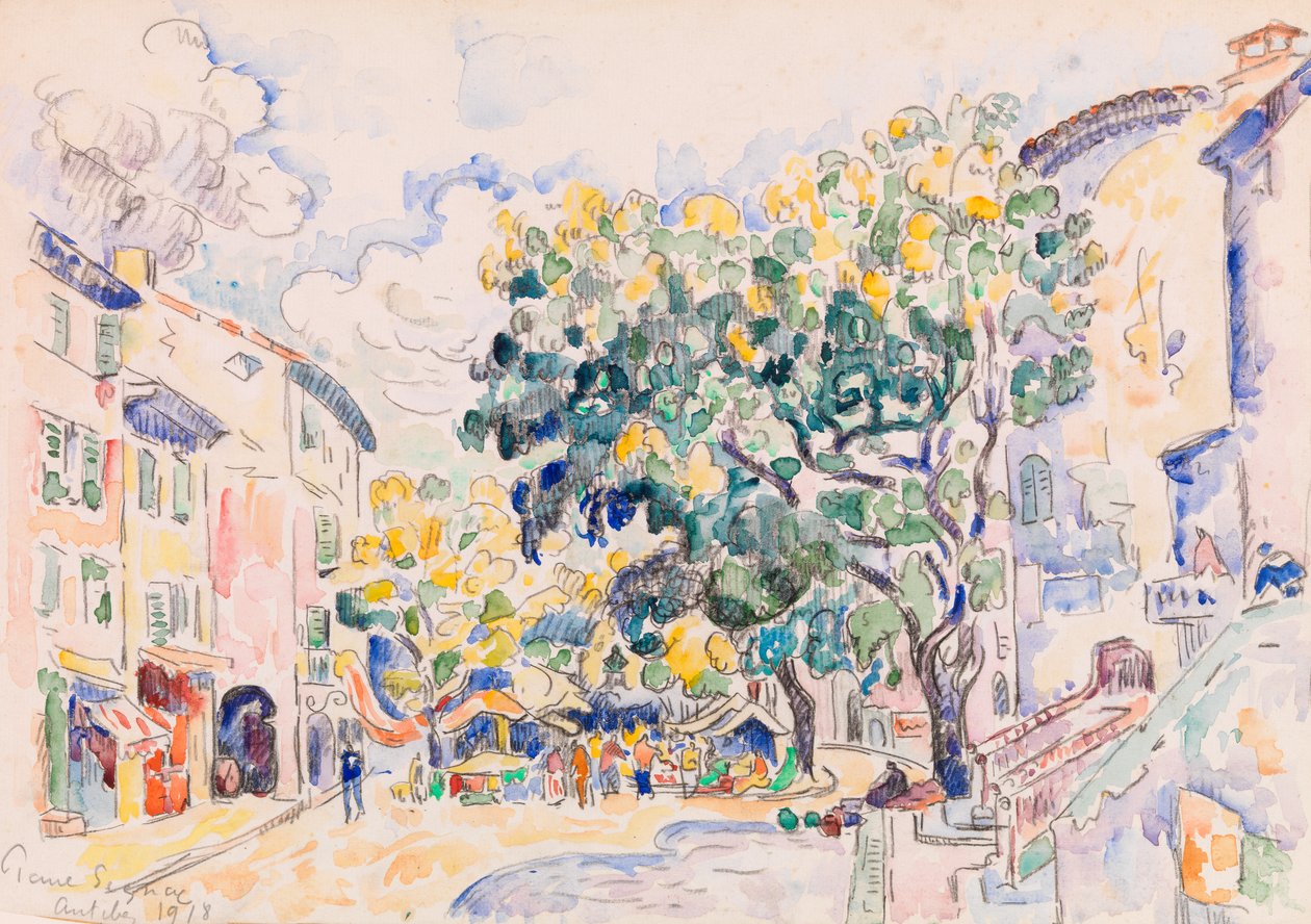 antibes by Paul Signac