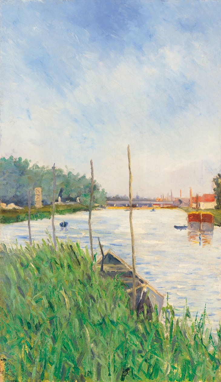 Asnieres by Paul Signac
