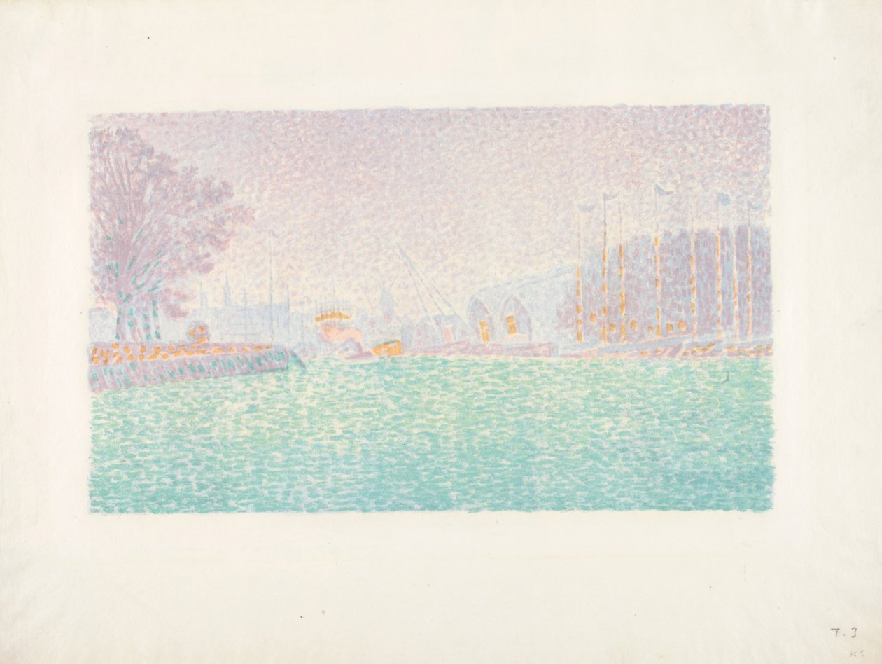 Yıkamada by Paul Signac