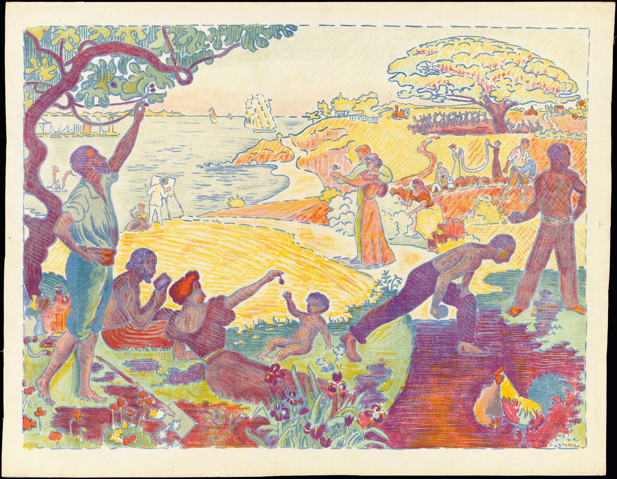 Uyum Zamanında by Paul Signac