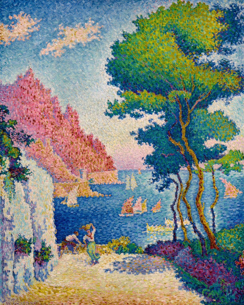 Capo di Noli, bei Genua by Paul Signac