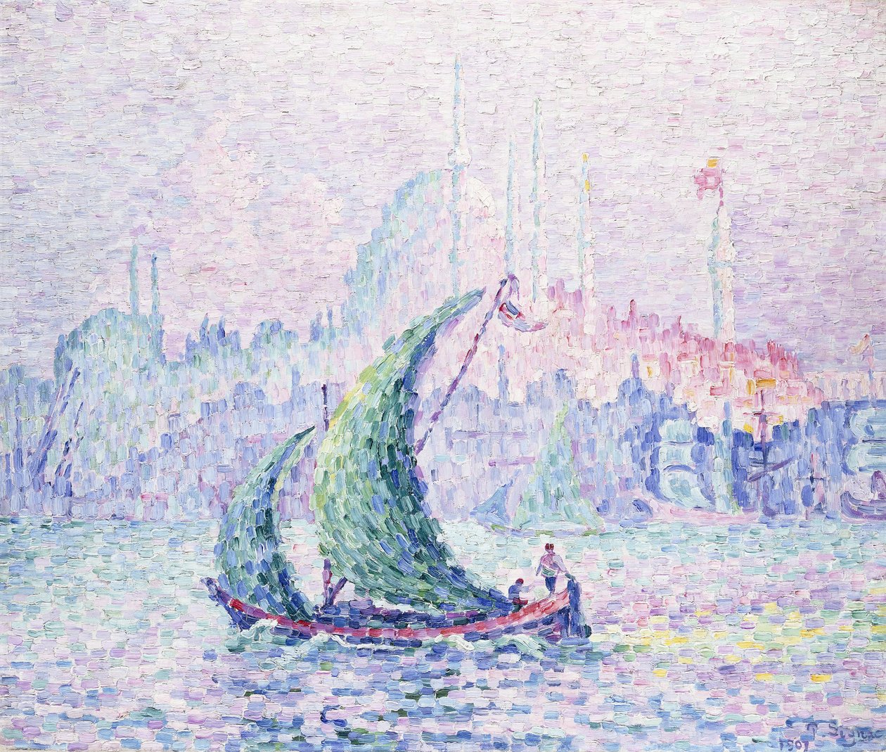 Cote d"Or, Süleymaniye, Konstantinopolis, 1907 by Paul Signac