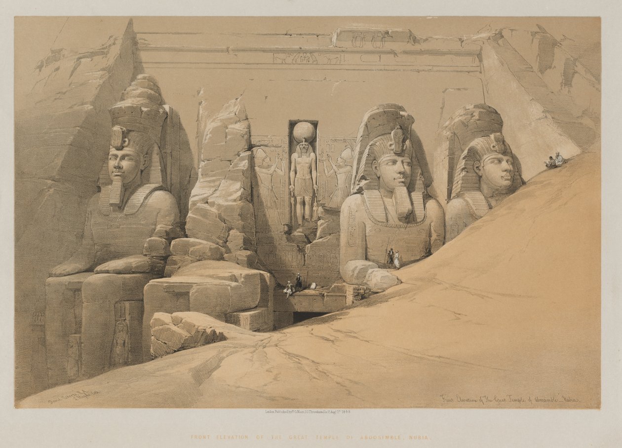 Mısır ve Nubia, Cilt II: Büyük Aboo Simbel Tapınağı