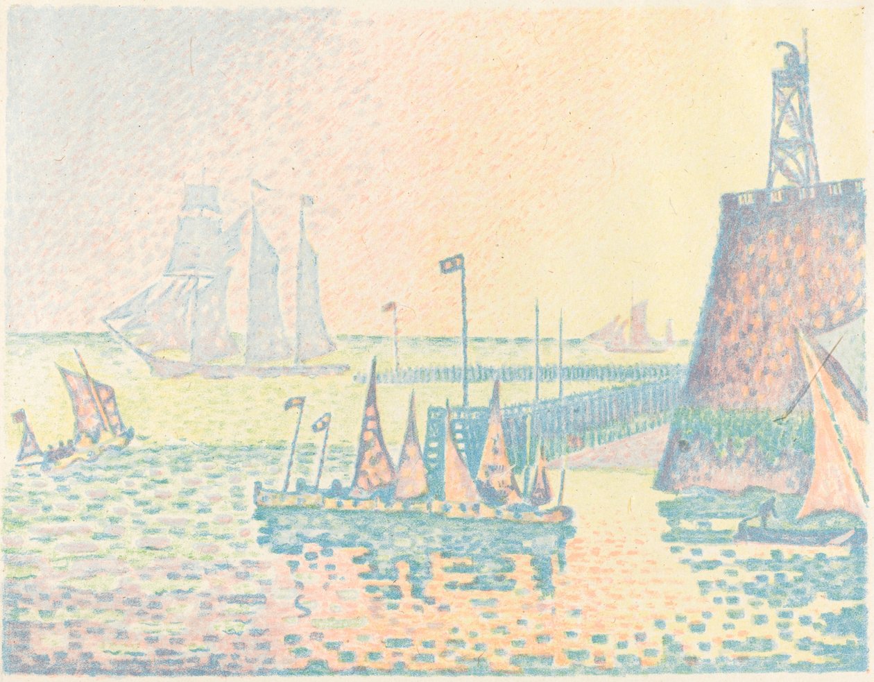 Akşam by Paul Signac