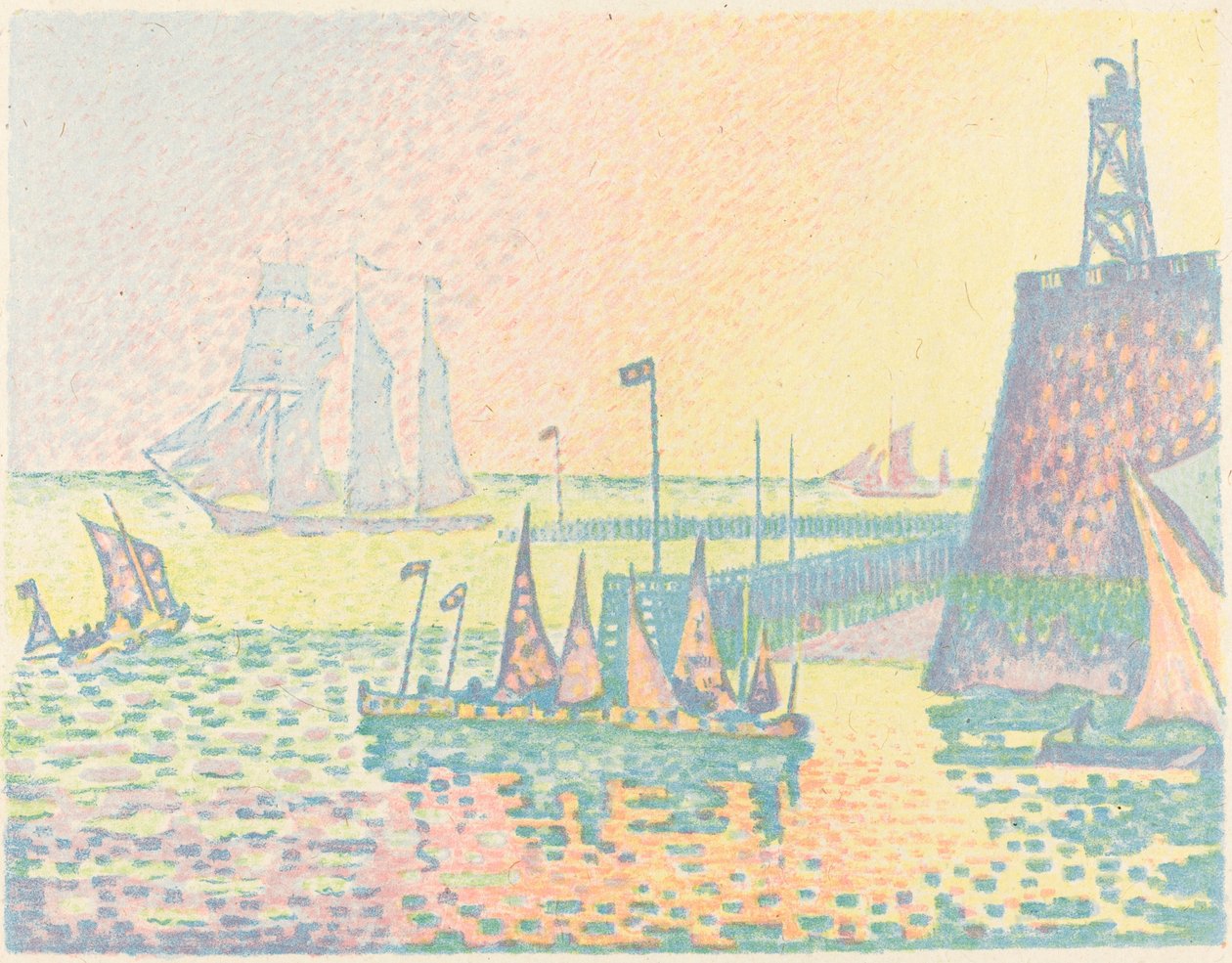 Akşam by Paul Signac