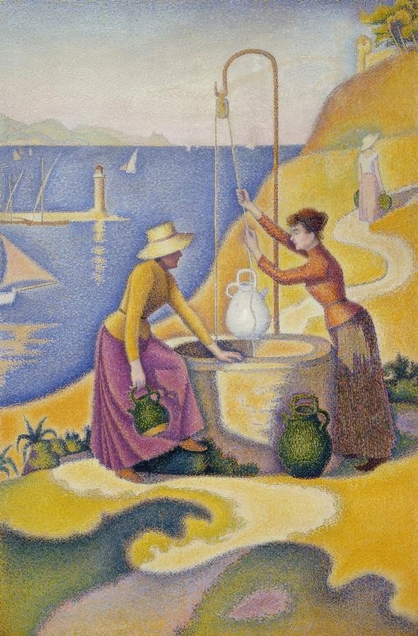 Kuyudaki Kadınlar (Opus 238) by Paul Signac