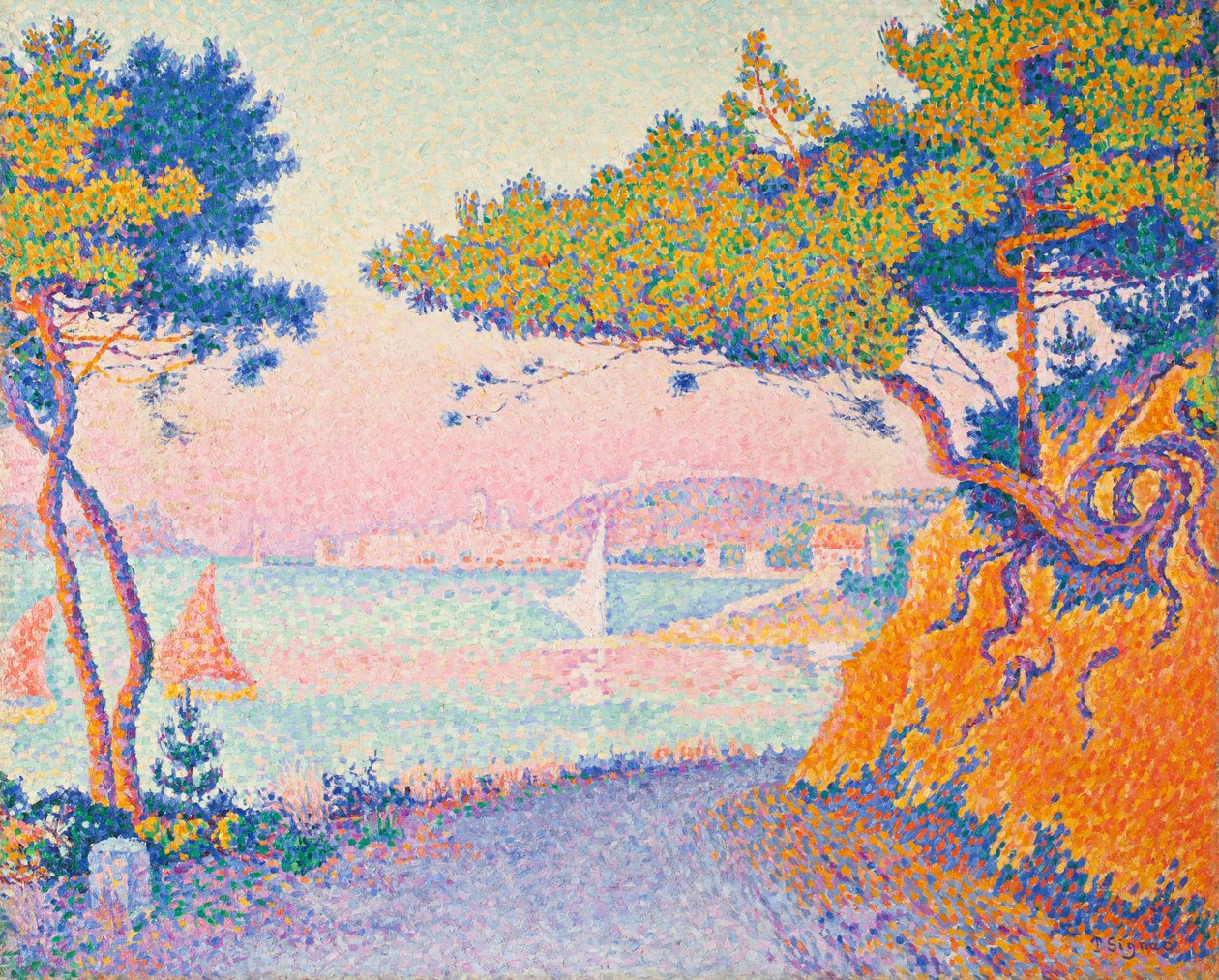 Golf Juan by Paul Signac