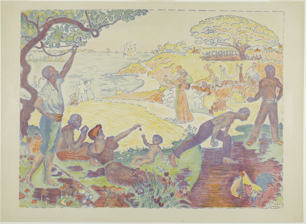 Uyum Zamanlarında by Paul Signac