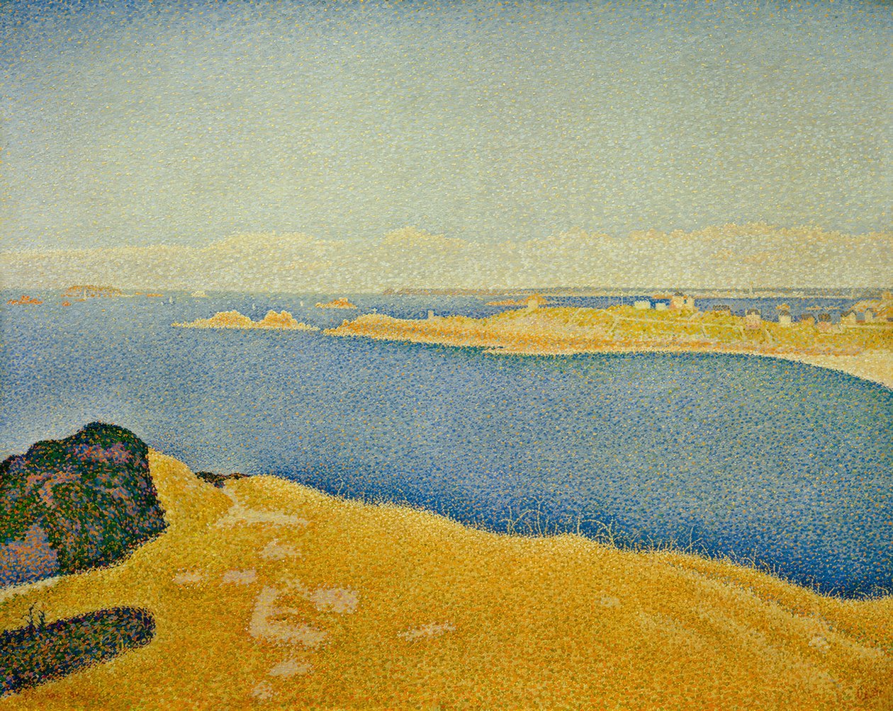 Deniz, Saint-Briac. Guerin Muhafızları. Saint-Lunaire (Opus 2 by Paul Signac