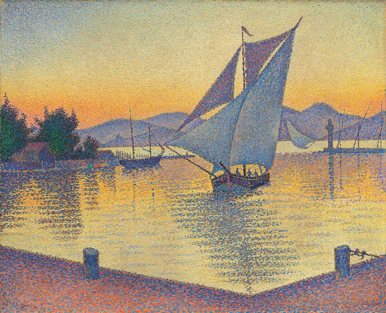 Gün Batımında Liman, Opus 236 by Paul Signac
