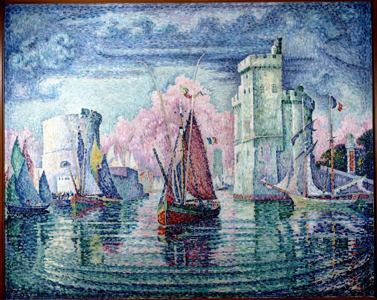 Le port de la Rochelle Paul Signac