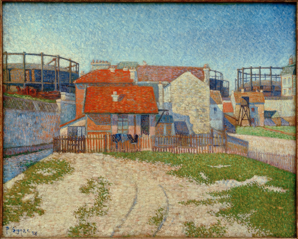 Gazometreler, Klişe by Paul Signac