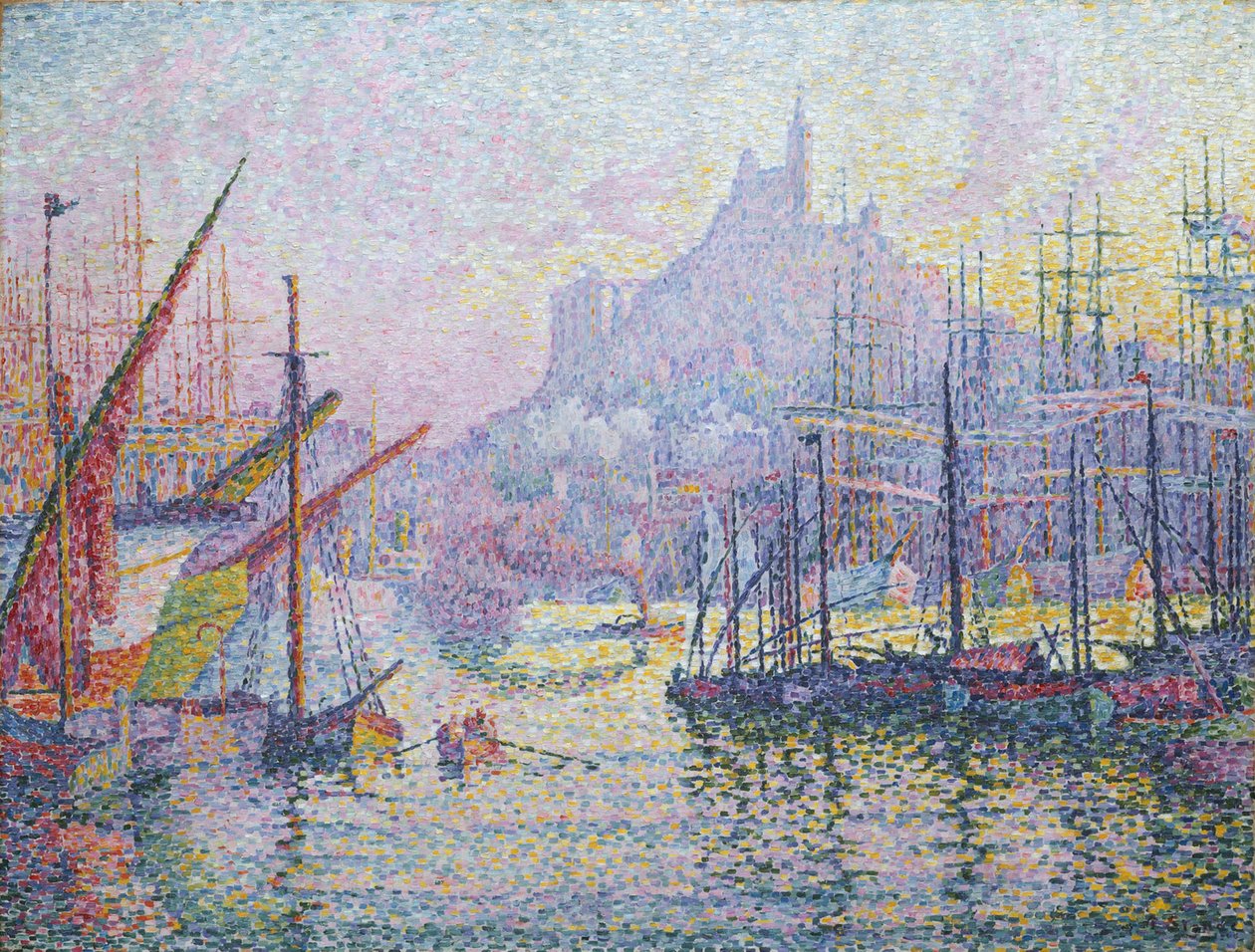 Notre-Dame-de-la-Garde (La Bonne-Mère), Marsilya, 1905-6 by Paul Signac