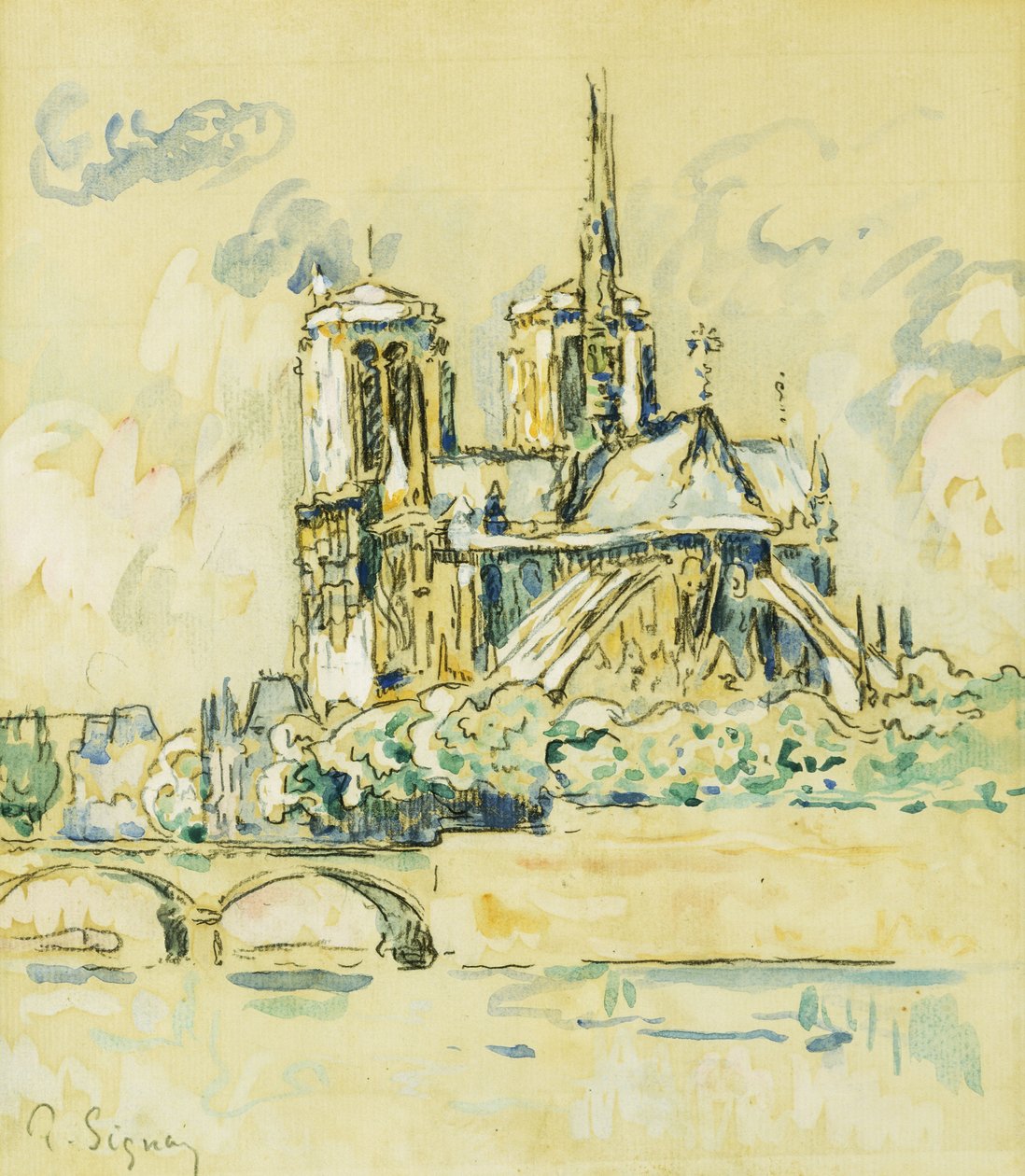 Bizim hanımefendimiz, by Paul Signac