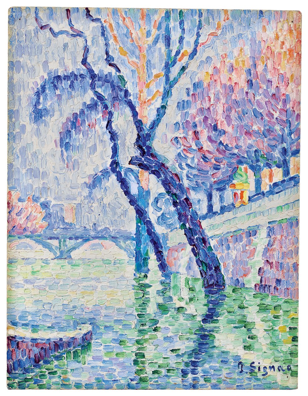 Sanat Köprüsü, Sel, 1930 by Paul Signac