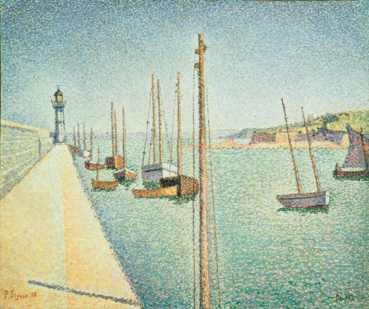 Portrieux, Brittany by Paul Signac