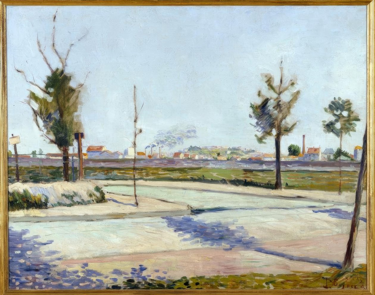 Route de Gennevilliers by Paul Signac