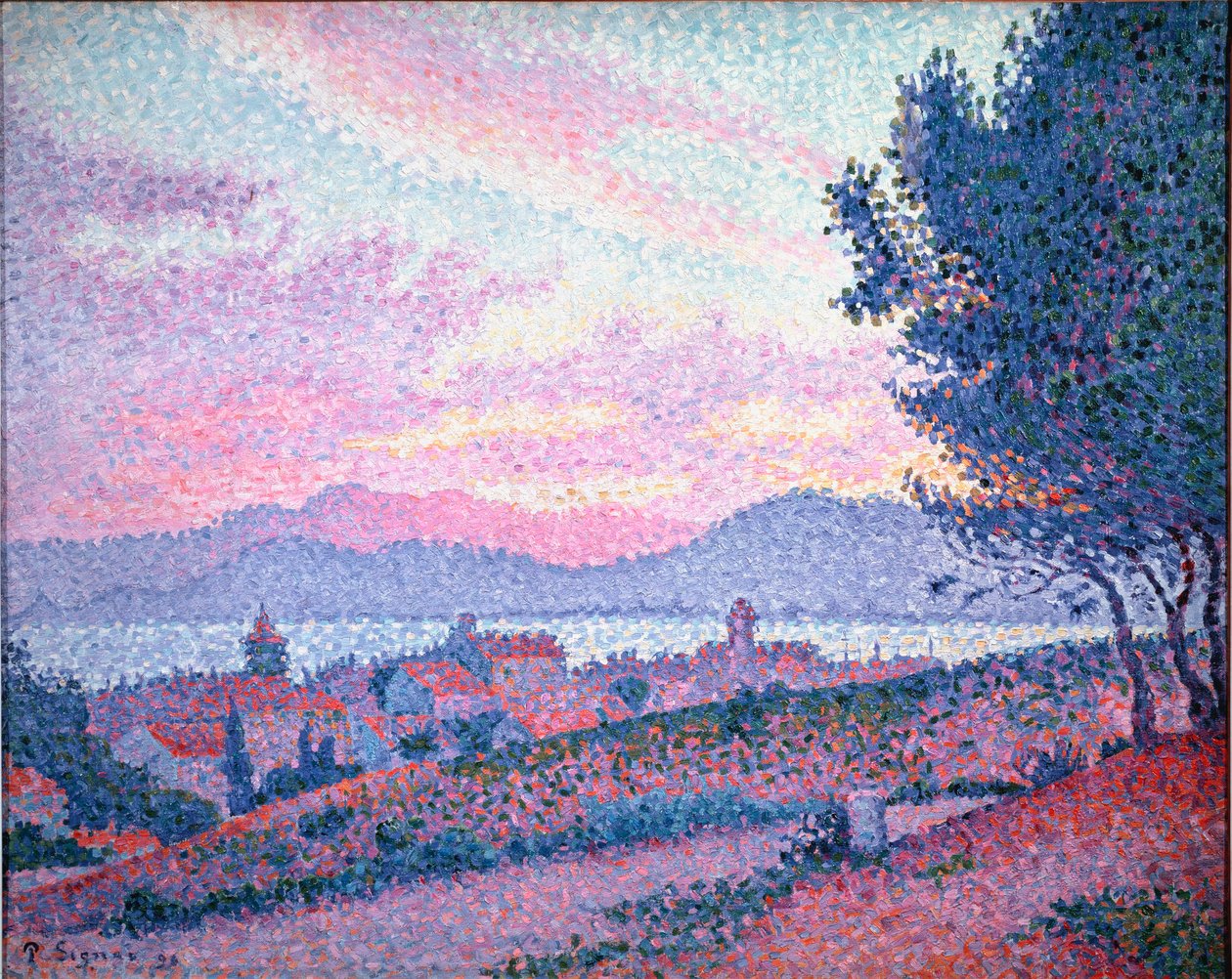Aziz Tropez (1863-1935) by Paul Signac