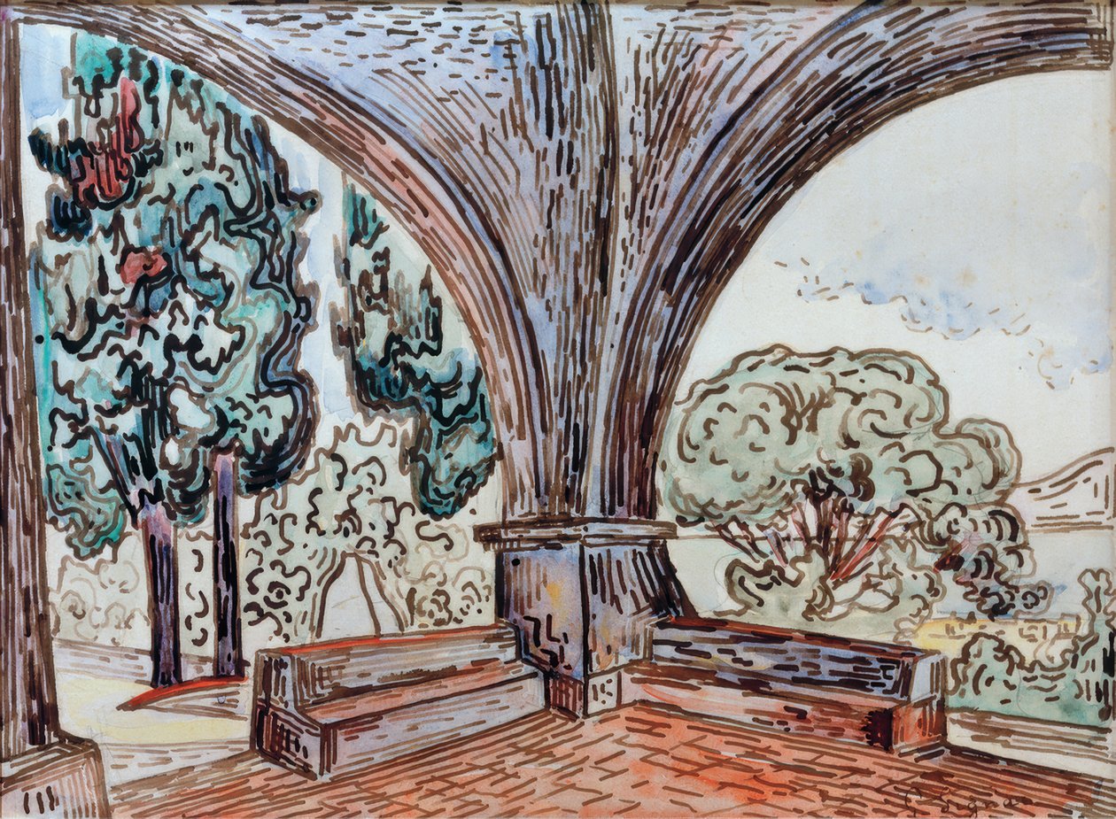 Saint-Tropez, Sainte-Anne Şapeli by Paul Signac