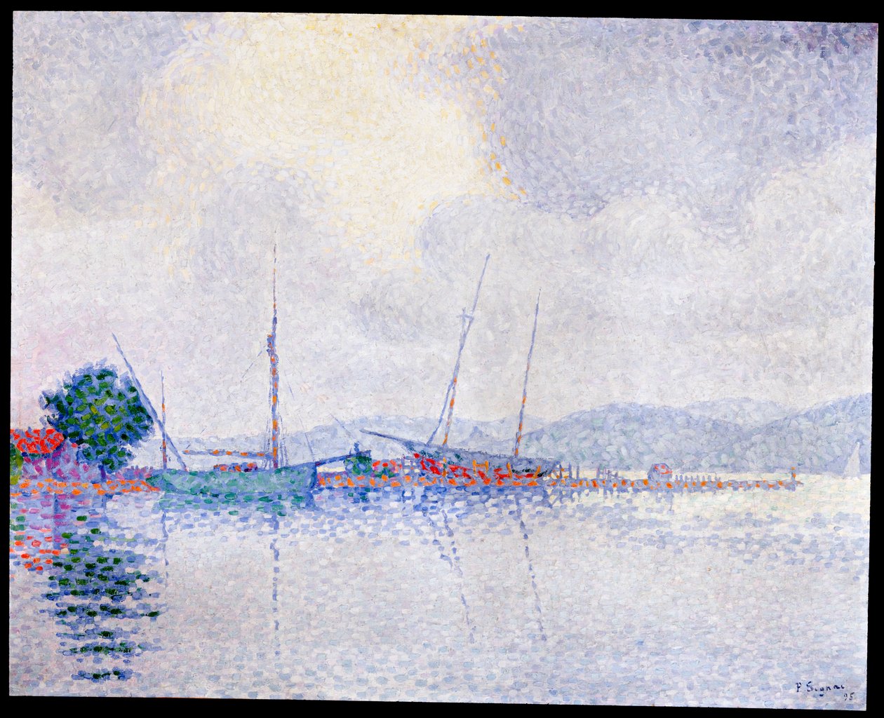 Saint-Tropez, Fırtınadan Sonra, 1895 by Paul Signac