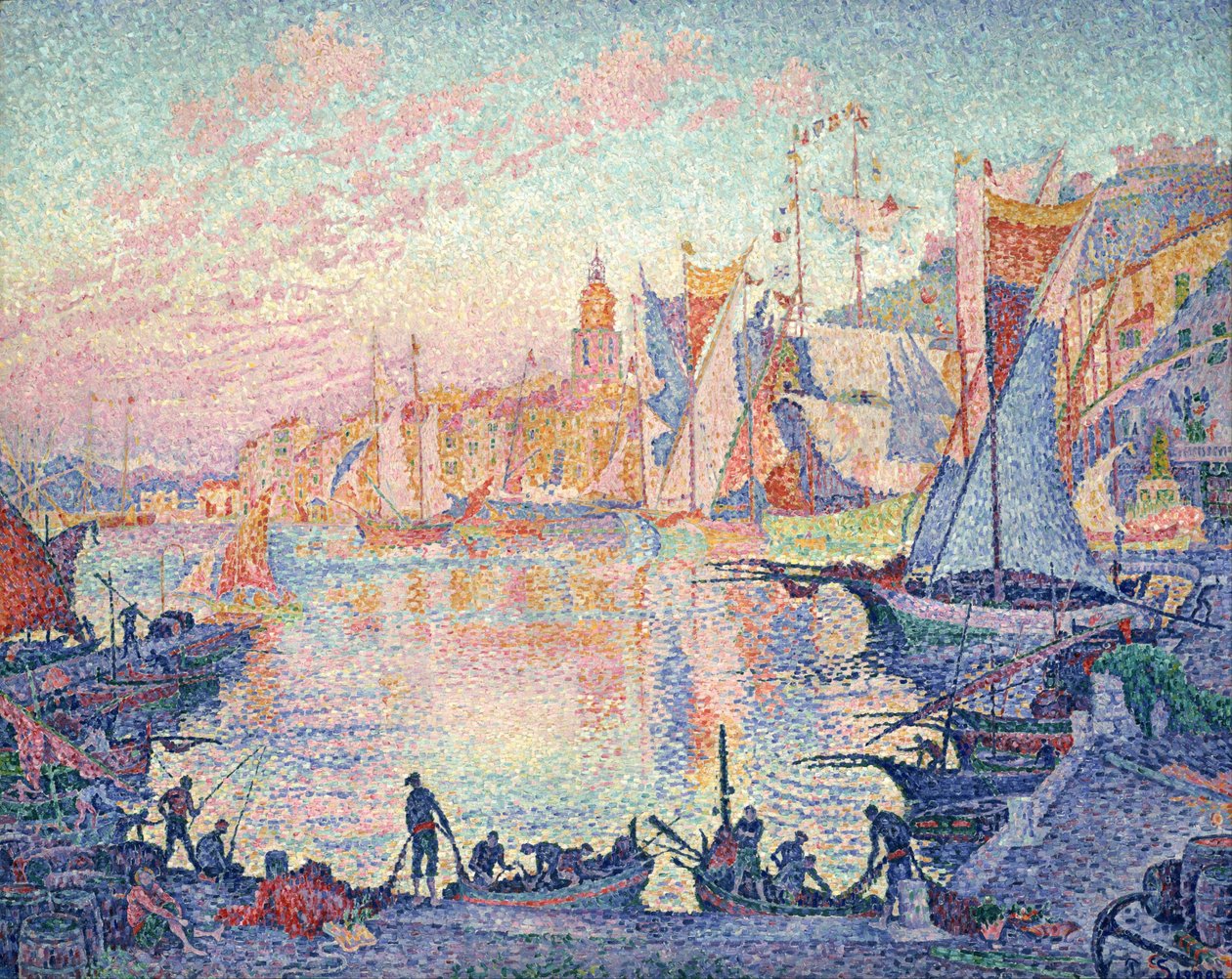 ""Saint Tropez"" Paul Signac
