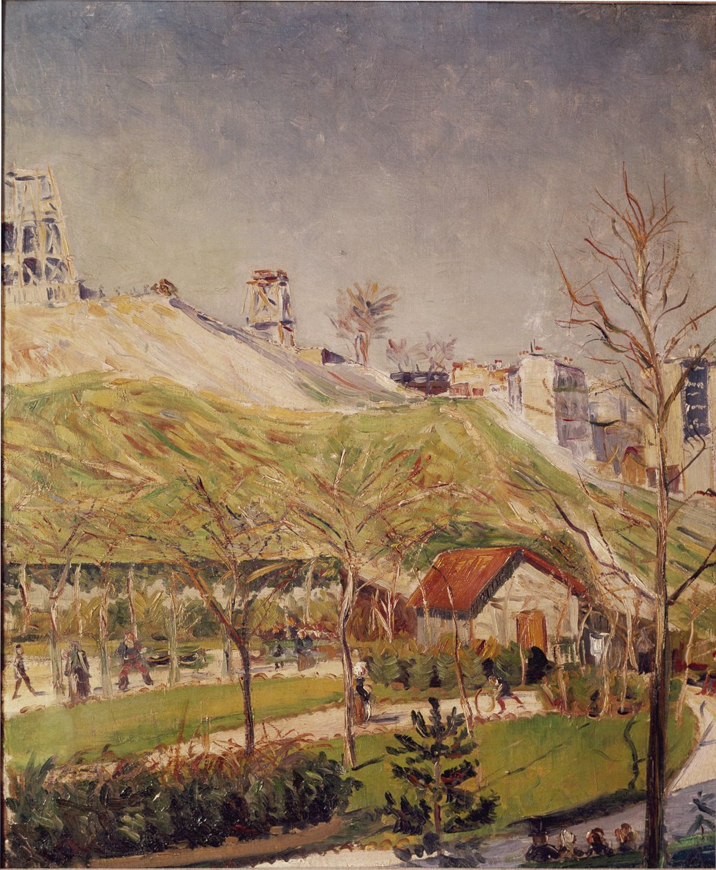Saint-Pierre Meydanı ve Butte Montmartre. Paul Signac