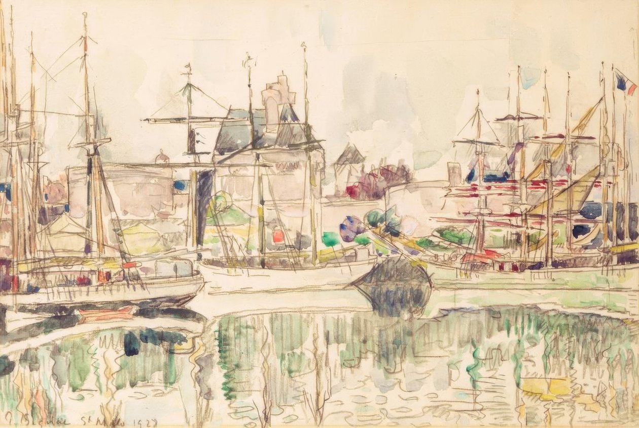 NS. Biraz by Paul Signac