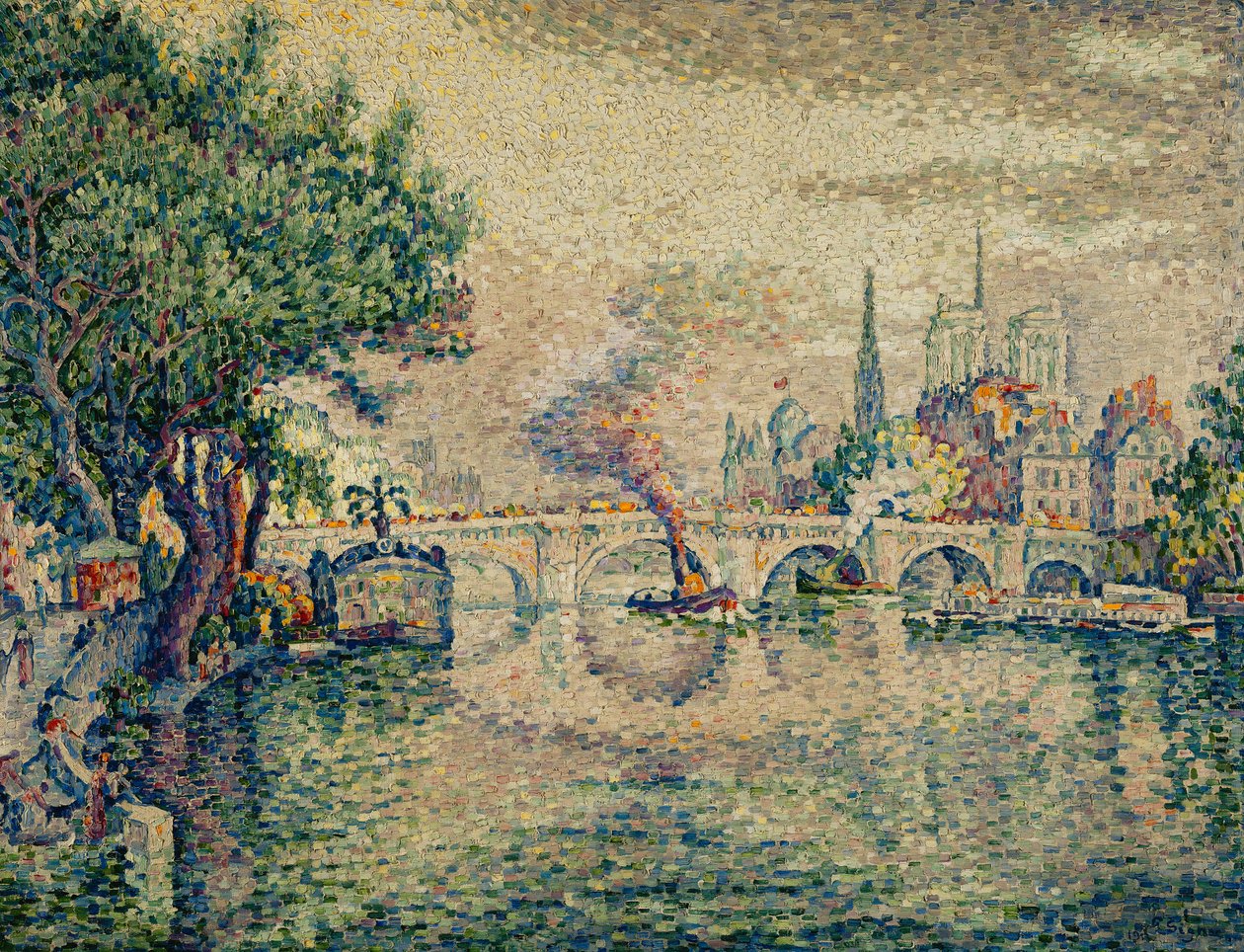 Pont Neuf by Paul Signac