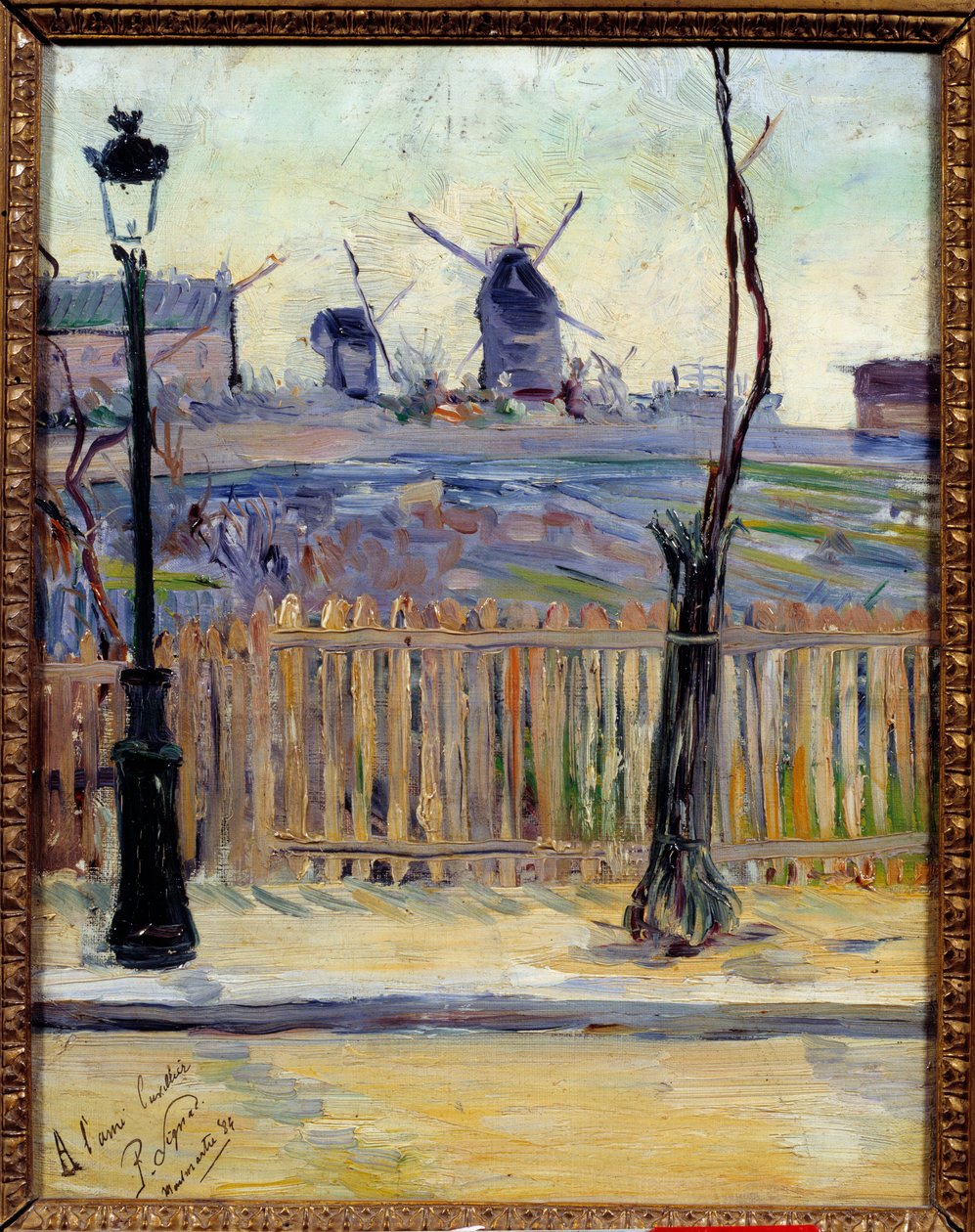 Pastanın değirmeni. Paul Signac