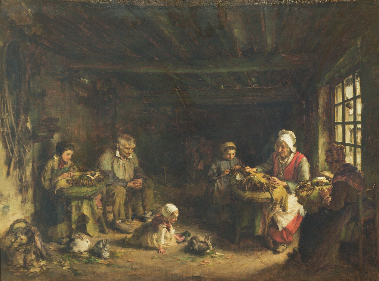 Asnieres-sur-Oise şirketinde dantelciler by Paul Soyer