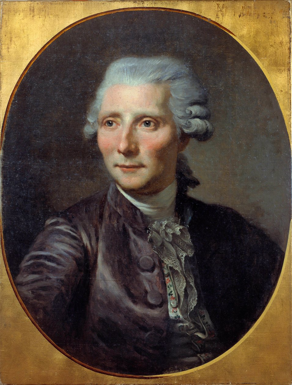İnsan portresi (önceden Pierre Augustin Caron de Beaumarchais (1732 - 1799) ile özdeşleşmiştir). Tablo Paul Constant Soyer (1823-1903) (Jean Baptiste Greuze