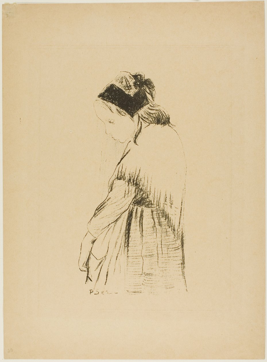 breton kız by Paul Sérusier