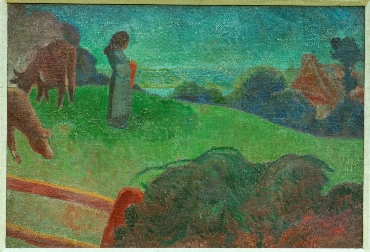 Küçük inek bakıcısı by Paul Sérusier