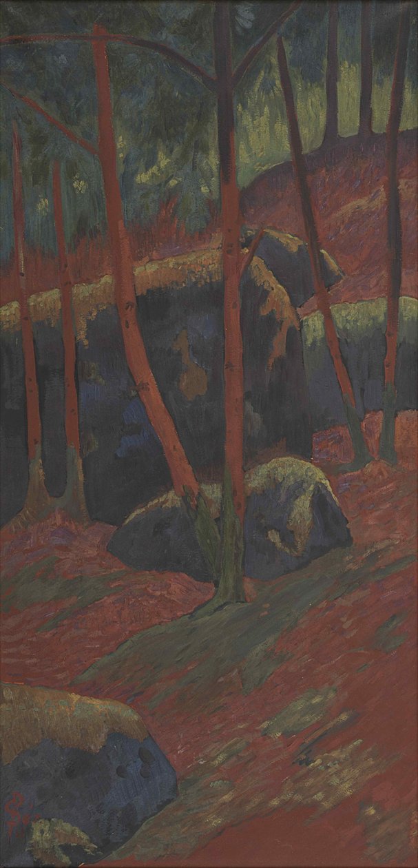 Kızılağaç, c. 1895. by Paul Sérusier